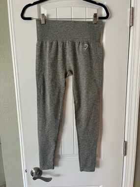 Gymshark Sage Green Seamless Leggings Medium